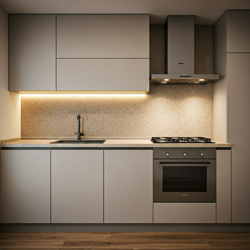 Bright remodeled kitchen with warm wood finishes and strong natural light.