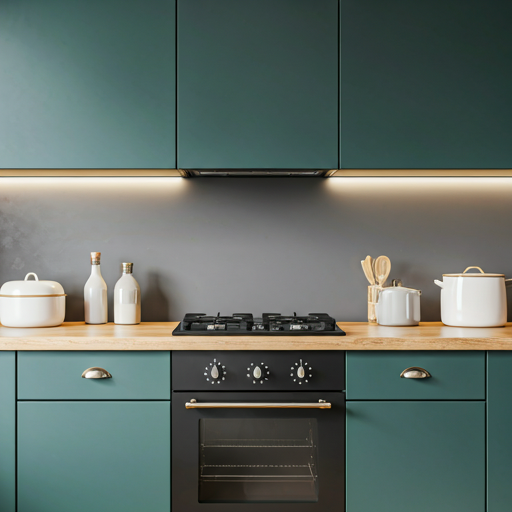 Warm kitchen remodel inspiration with updated layout and finishes.